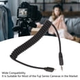 thumbnail image 4 of Camera Flash Release Cable, Metal And Plastic 3.5MM Remote Shutter Release Cable Easy To Carry  For Camera Parts, 4 of 8