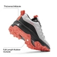 thumbnail image 4 of Zapatos impermeables para senderismo para mujer NORTIV 8 con cordones rápidos gris 8.5, 4 of 8