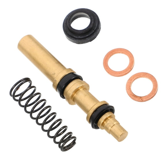 GOOHOCHY 1 Set Motorcycle Rear Brake Master Cylinder Rebuild Kit Plunger Valve Assembly Replacements For Atv Motorcycle Go Karts Scooters