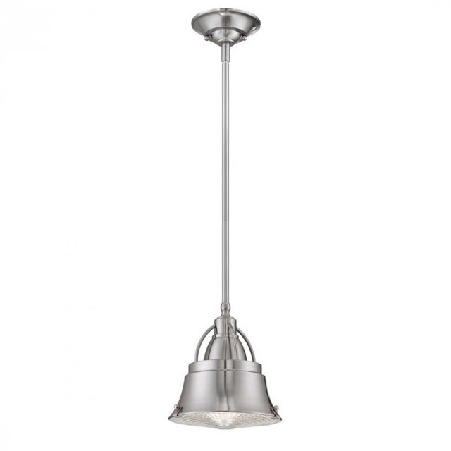 Quoizel Cody Rod Hung Mini Pendant in Brushed Nickel