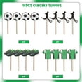 thumbnail image 6 of 16PCS Soccer Cupcake Toppers Wooden Soccer Cake Toppers for Soccer Party Decorations Birthday Baby Shower Sports Party Supplies, 6 of 6