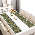 thumbnail image 2 of Pioneer Flower Floral Print Pattern Summer Placemats Table Placemats Set Of 6-Linen Kitchen Washable Placemats Table Mats 12x18 Inch Non-Slip Heat Resistant, 2 of 5