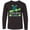 AB-Black, variant on Inktastic Pompano Beach, Florida Happy Sea Turtle Long Sleeve Youth T-Shirt