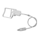 thumbnail image 4 of Aspirador nasal para bebés, extractor manual de silicona suave, presión negativa, limpieza nasal para bebés recién nacidos, color blanco, 4 of 15