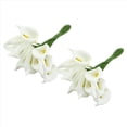 thumbnail image 2 of 96Pcs Mini Calla Ramo de Flores Artificiales Decoración de la Boda DIY Guirnalda Regalo, 2 of 5