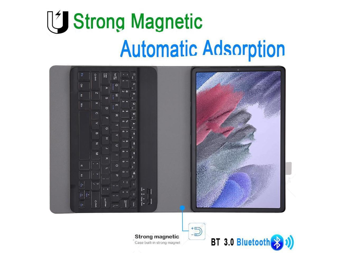 Bluetooth Keyboard Case for Lenovo Tab P12 Pro 12.6 inch 2021 / Xiaoxin Pad Pro 12.6 2021 Detachable Wireless Keyboard with Pencil Holder