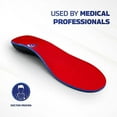 thumbnail image 4 of Pure Stride Full Length Orthotics Inserts with Arch Support, Anti-bacterial Mesh, Unisex, M 13-13.5, 4 of 5