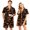 Black, variant on Couples Matching Halloween Pajama Sets 2 Piece Short Sleeve Button Down Pjs Soft Lightweight Sleepwear for Women Men Plus Size Pumpkin Bat Print Lounge Set Orange L