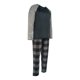 thumbnail image 3 of Set De Pijama George Para Hombre Talla CH De 2 Piezas Color Negro, 3 of 4