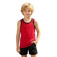 thumbnail image 2 of Toddler Kids Girls Boys Tank Tops Casual Sleeveless Summer Casual Tops Beach Holiday Sports Shirts Vest Casual Blouse 11-12 Years, 2 of 6