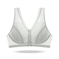 thumbnail image 6 of NIEWTR Women Front Closure Bras for Older No Underwire Full Coverage Bra | Front Closure Bras for Older(Green,46), 6 of 9