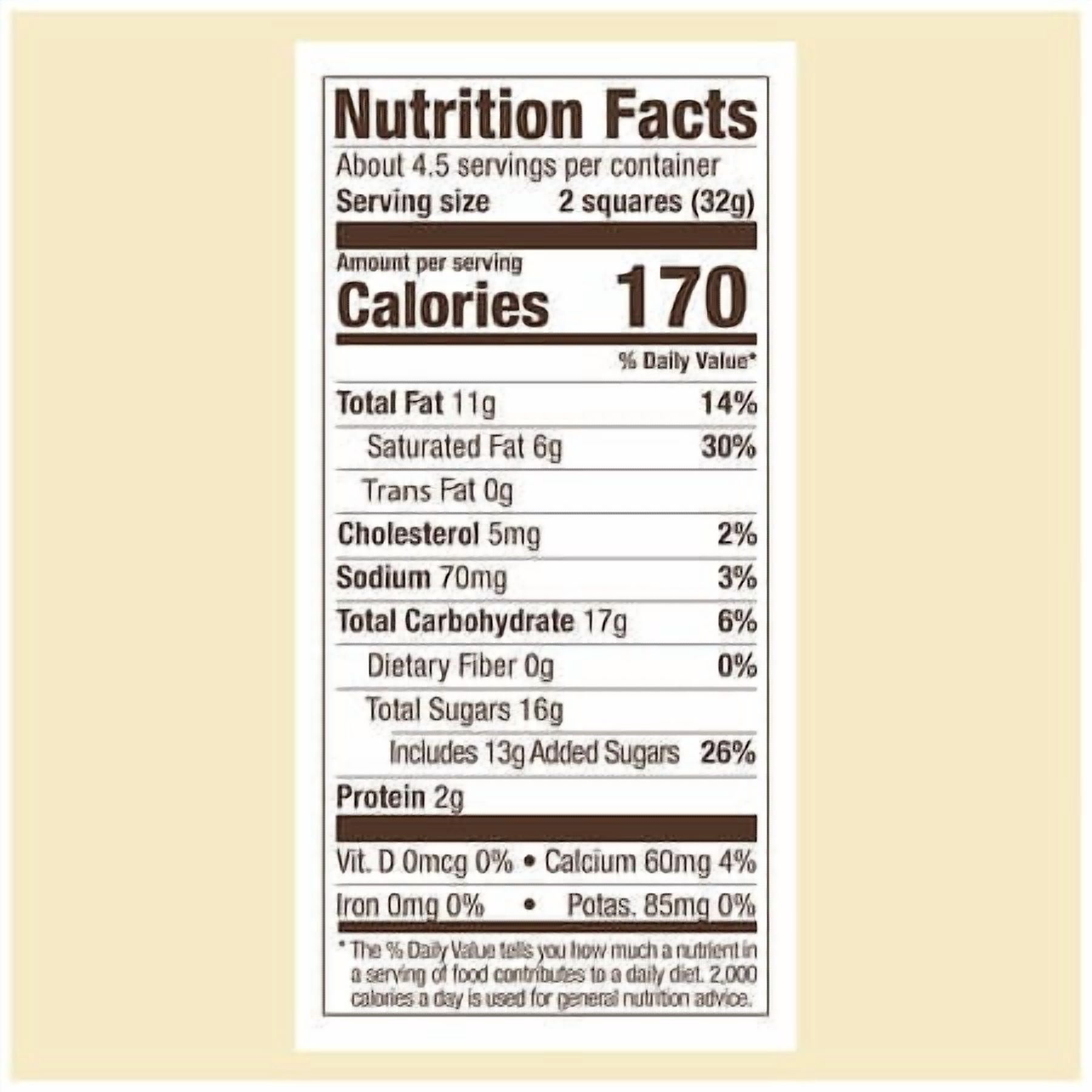 Ghirardelli White Chocolate Caramel Squares White Chocolate and Caramel 5.0oz Pack of 2