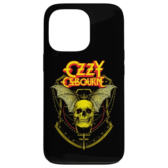 Funda para iPhone 13 Pro Ozzy Osbourne con diseño de calavera coronada