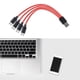 thumbnail image 2 of 4-in-1 Laptop Converter Cable to USB A-Type-C Splitter Multiple Charging Cables, 2 of 5