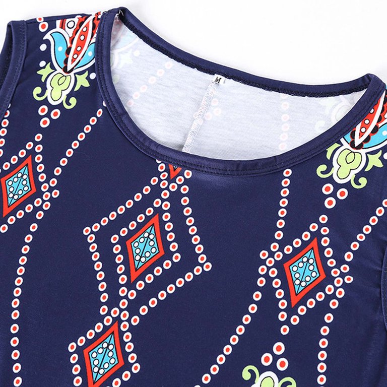 BEEYASO Clearance Summer Dresses for Women Mini Sleeveless Fashion