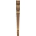 thumbnail image 2 of Ekena Millwork 3 1/2"W x 36"D x 40"H Olympic Traditional Rough Cedar Woodgrain TimberThane Bracket, Primed Tan, 2 of 6
