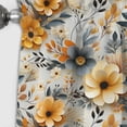 thumbnail image 2 of Designart "Meadow Of Antique Grey Floral Tranquility" Botanical Blackout Curtain Single Panel, 2 of 4