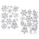 thumbnail image 1 of Pegatinas navideñas para ventanas, decoración de paredes, adhesivos para ventanas, pegatinas navideñas para fiestas, dormitorios, decoración del hogar BLESIY pegatinas estáticas para ventanas, 1 of 7