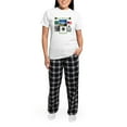 thumbnail image 5 of CafePress - Irish Brigade At Antietam Women's Light Pajamas - Women's Short Sleeve Print T-Shirt and Pants Light Cotton Pajama Set, 5 of 7