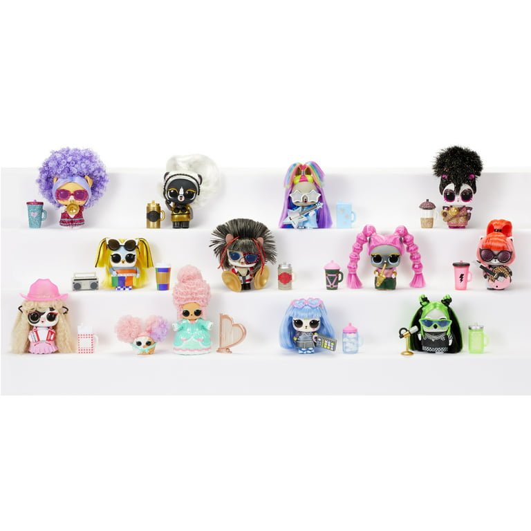 LOL Surprise Remix Pets - 9 Surprises with Real Hair & Surprise Song Lyrics  - 1 RANDOM Figure, Great Gift for Kids Ages 4 5 6+
