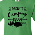 thumbnail image 4 of Inktastic Daddys Camping Buddy Youth T-Shirt, 4 of 5