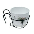 thumbnail image 4 of Se puede combinar y vender libremente Puesto de flores barandilla de hierro balcón maceta suculenta en maceta colgante redonda puesto de flores colgante para plantas ANGGREK Otros, 4 of 8