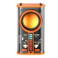 thumbnail image 1 of Altavoz K07 mecha transparente acousto-Óptica ritmos micrófono USB para, 1 of 9