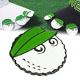 thumbnail image 1 of Hat Clips, Zinc Alloy   Hat Clip Detachable  Ball Marker For  Course Club, 1 of 8