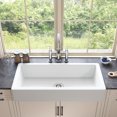 thumbnail image 4 of YYAO Kitchen Sink Faucet, Solid Brass Bathroom Faucet with Drop-Down Sprayer, Silver, 4 of 6