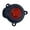 Red, variant on ABS Motorcycle Engine Stators Guard Protective Cover Engine Cover Protective ABS Guard for Bikes Y15ZR LC150