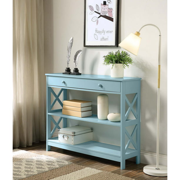 Convenience Concepts Oxford 1 Drawer, Convenience Concepts Omega 1 Drawer Console Table
