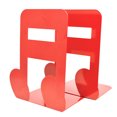 thumbnail image 2 of 1 Pair of Books Classification Folders Creative Music Note Shaped Bookends Book Stands Book Organizer School Office Supplies (Random Color), 2 of 8