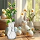 thumbnail image 5 of Arreglo de huevos de Pascua con flores artificiales, decoración de conejos de Pascua, 5 piezas, 5 of 6