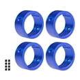 thumbnail image 2 of 4 Pieces RC Car Drive Cup Sleeves Spare Parts Replace Parts for 1/5 DIY Accs Blue, 2 of 8