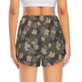 thumbnail image 4 of Haiem Camouflage maple Women's 2 in 1 Running Shorts - Lightweight Athletic Workout Gym Yoga Breathable Sports Shorts Liner with Phone Pockets-XX-Large, 4 of 9