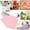 Pink, variant on PPKVUFD 5pcs 9 x 12 inches (23cm*30.5cm) 3mm Thick Felt Fabric Sheet White Color Felt Pack DIY Craft Squares Nonwoven