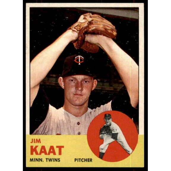 Jim Kaat Card 1963 Topps #165