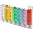 thumbnail image 4 of Pop-up Weekly Pill Organizer, Easy Box And 4 Daily Compartments 20*11*3.8cmcm, 4 of 5