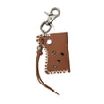 thumbnail image 1 of TISHITA Étui en Cuir PU Compact pour Accessoires Randonnée Pêche Camping Marron, 1 of 8