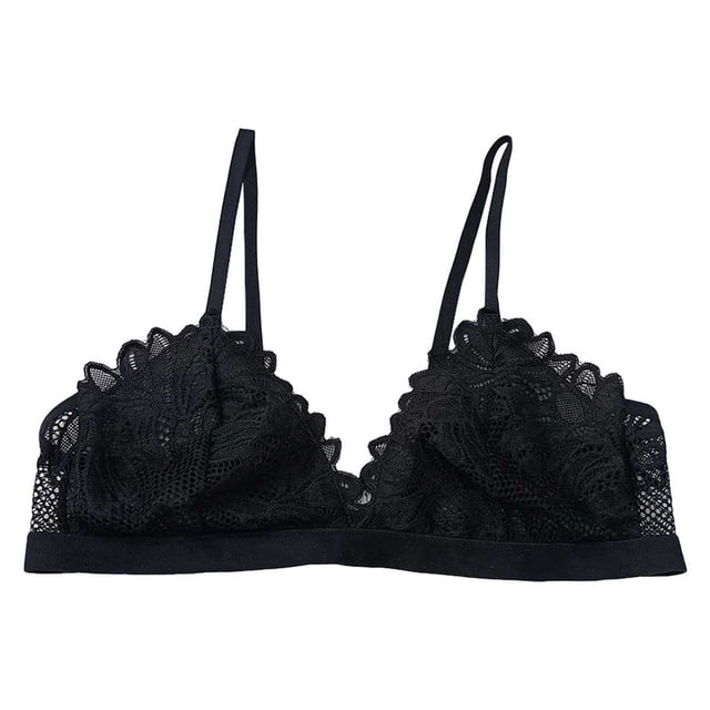 Top Secret Treasures para Dama, de Encaje Negro Talla G