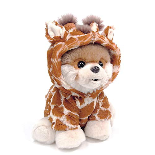 Gund The Worlds Cutest Dog Boo In Zebra Outfit 9 Inch Stuffed Animal Plush Toy 