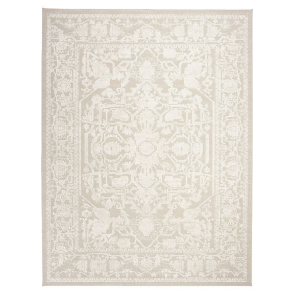 SAFAVIEH Reflection Christy Oriental Area Rug, Creme/Ivory, 8' x 10'