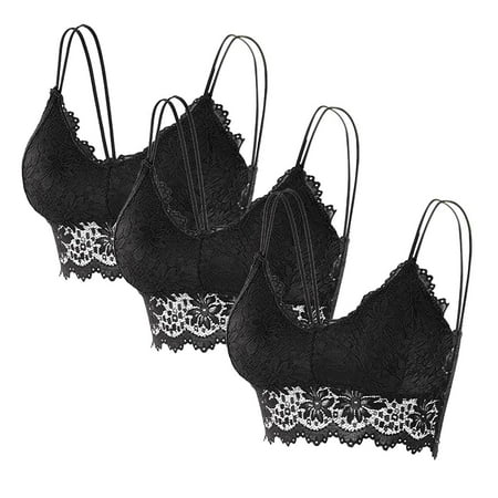 

XHJUN Women S Everyday Bra Wireless Bra Lace T-Shirt Bra Comfortflex Comfort Bras Seamless Full-Coverage Bralette