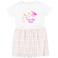 thumbnail image 3 of Inktastic I Love My Papa Girls Toddler Dress, 3 of 5