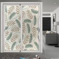 thumbnail image 3 of Beige Privacy Film for Glass Windows, Two Way Covering Window Clings Cling Static (W) 23.6In X (H) 39.4In (L+R,2Pcs), 3 of 7