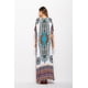 thumbnail image 5 of Vestido largo caftán holgado de verano con estampado étnico para mujer, ropa de playa y noche, 5 of 5