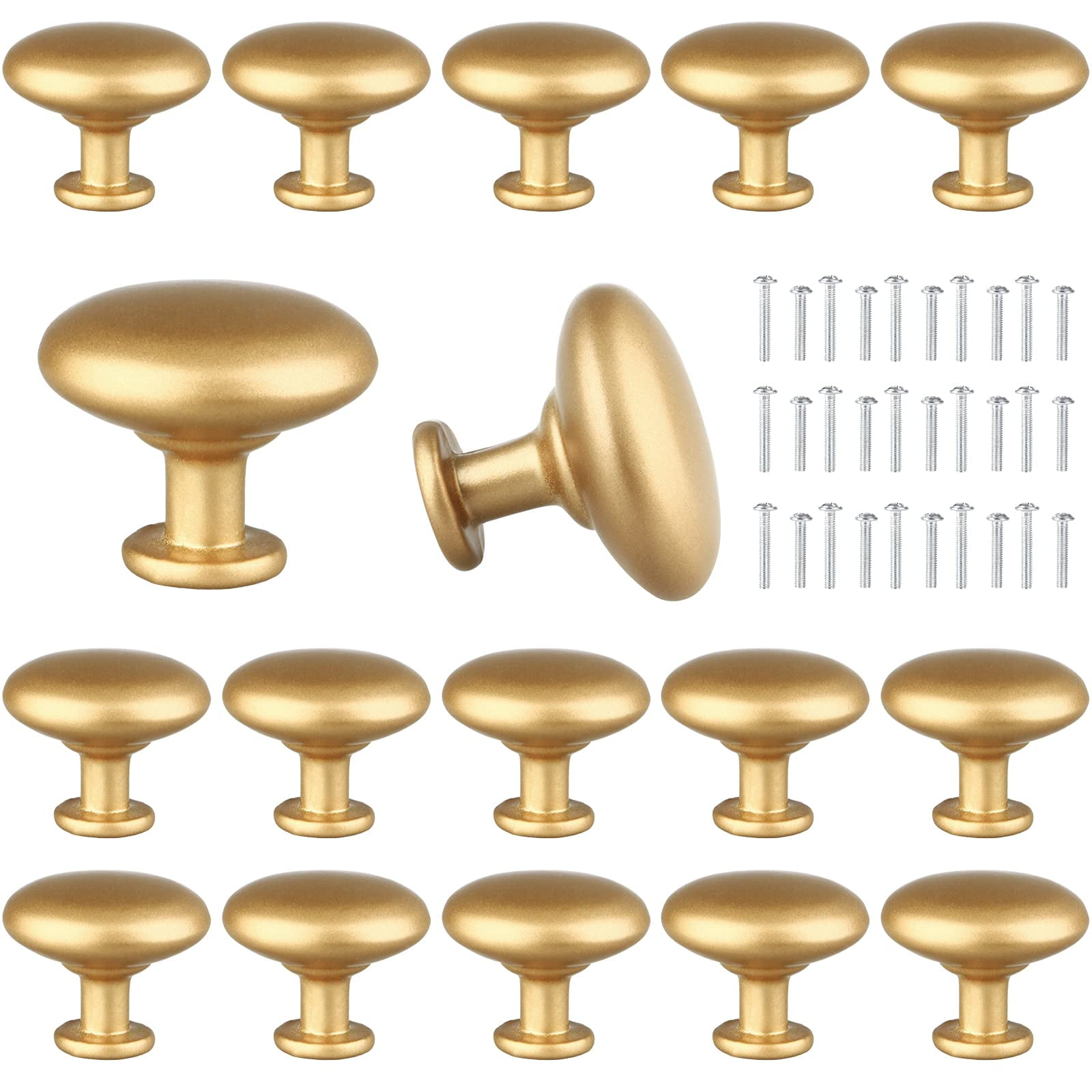 15 Pack Gold Knobs Knobs Drawer Knobs Dresser Knobs Kitchen