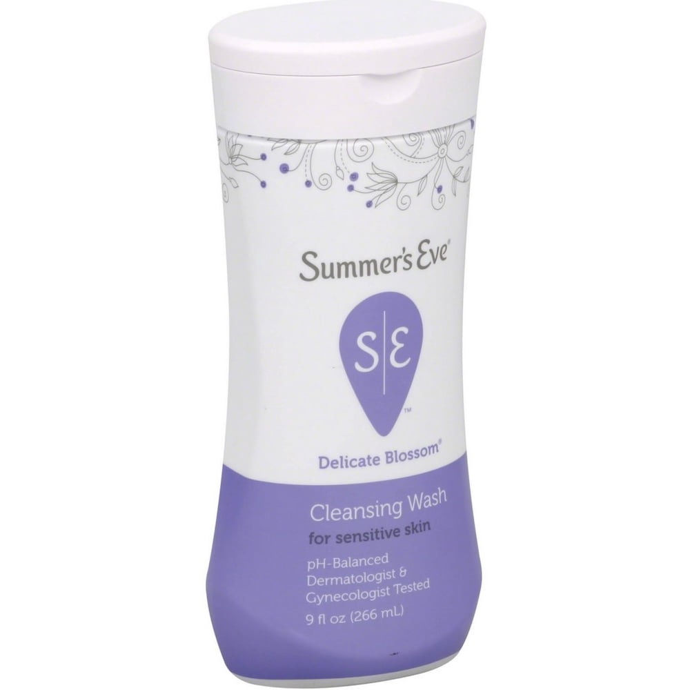 Summer's Eve, Feminine Wash For Sensitive Skin, Delicate Blossom, 9 oz