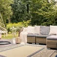 thumbnail image 3 of Safavieh Courtyard Cooper Botanical Indoor/Outdoor Area Rug, Natural/Blue, 5'3" x 7'7", 3 of 9