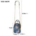thumbnail image 2 of FORMRS Crossbody Bag for Women Quilted Travel Shoulder Cell Phone Purse with Chain Strap Handbag, Trees in The Night, 2 of 7